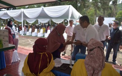 Deputy Minister of SOEs I Review Vaccinations for Disabilities and the Elderly at Agrowisata Gunung Mas PTPN VIII