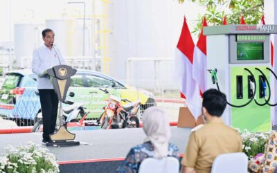 The President of the Republic of Indonesia Inaugurates the Sugar Cane Bioethanol Program for Energy Security