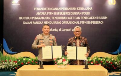 PTPN III (Persero) Jalin Kerja Sama dengan Polri Terkait Pengamanan Aset dan Penegakan Hukum