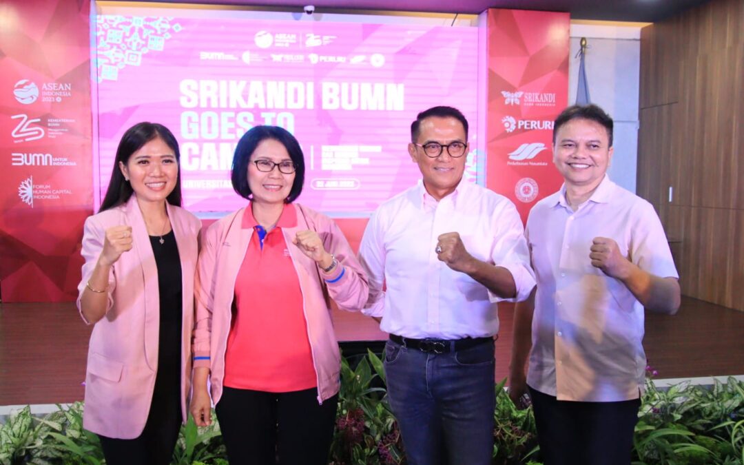 Srikandi BUMN Goes To Campus: Peruri and PTPN II Share Interesting Experiences of Working in SOEs to North Sumetera University Students