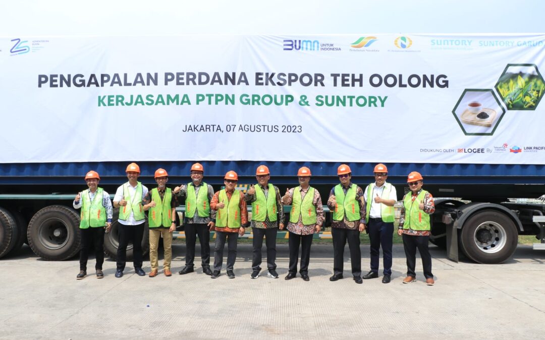 PTPN Group and Suntory Garuda Open New Market: First Export of Indonesian Oolong Tea to Vietnam