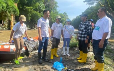 BUMN Environmental Movement Ajak Warga Bersihkan Sungai Deli