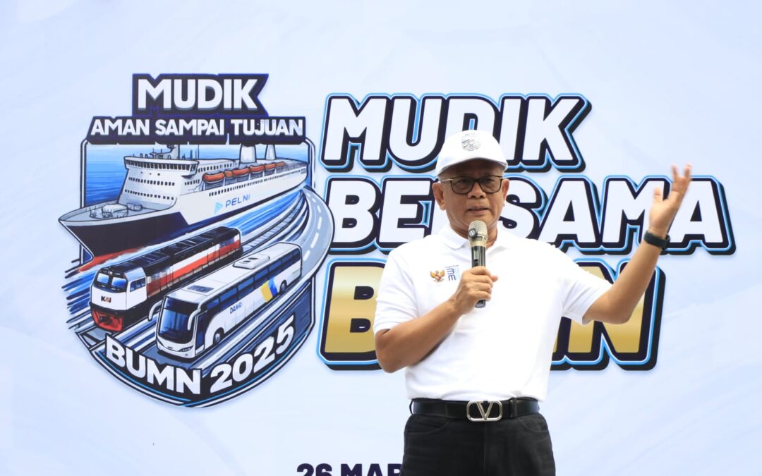 Berpartisipasi dalam Mudik Gratis BUMN 2025, PTPN Group  Fasilitasi hingga Bagikan Sembako untuk Ribuan Pemudik
