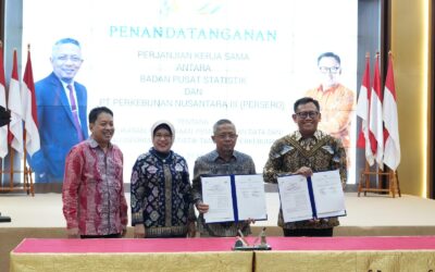 Perkuat Data Statistik Perkebunan, PTPN III (Persero) dan BPS Jalin Kerja Sama Strategis